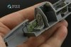 Quinta Studio QD48423 Fairey Fulmar Mk.I 3D-Printed & coloured Interior on decal paper (Trumpeter) 1/48